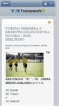 Mobile Screenshot of fotbal-kratonohy.cz